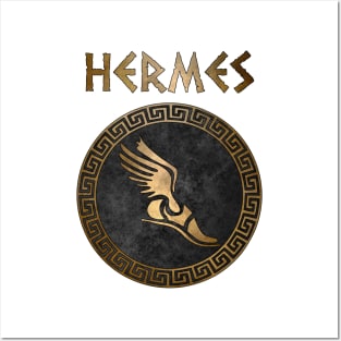 Greek God Hermes God of Travel and Wealth Posters and Art